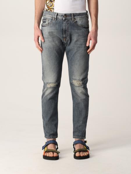 Verdeel vloeistof Gehoorzaamheid VERSACE JEANS COUTURE: ripped jeans in denim - Denim | Versace Jeans  Couture jeans 72GAB540DW028M03 online on GIGLIO.COM
