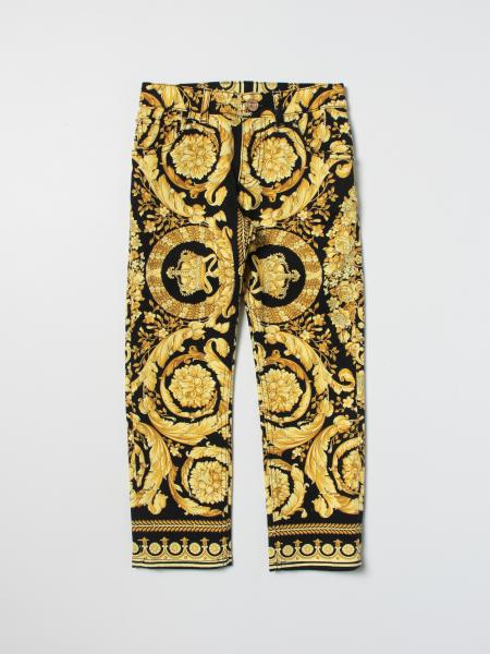 Versace Young jeans with baroque print
