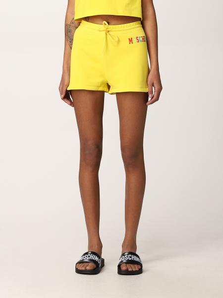 Moschino Couture cotton jogging shorts