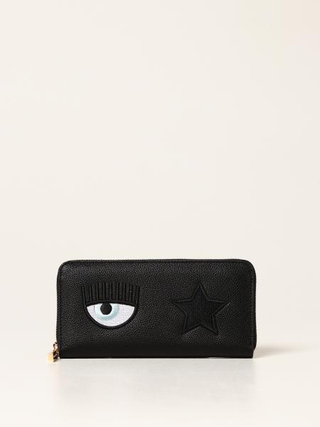 Chiara Ferragni Eye-star continental wallet in synthetic leather