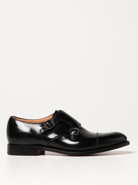 Church's men: Detroit Church's Monk Strap in brushed leather