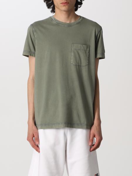 telegram Bakken Snel DIESEL: Basic T-shirt with pocket - Green | Diesel t-shirt A037870BEAG  online on GIGLIO.COM