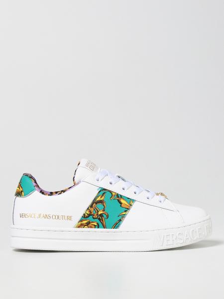 Versace Jeans Couture women's shoes: Versace Jeans Couture sneakers in leather