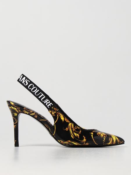 Versace Jeans Couture slingbacks in patent leather