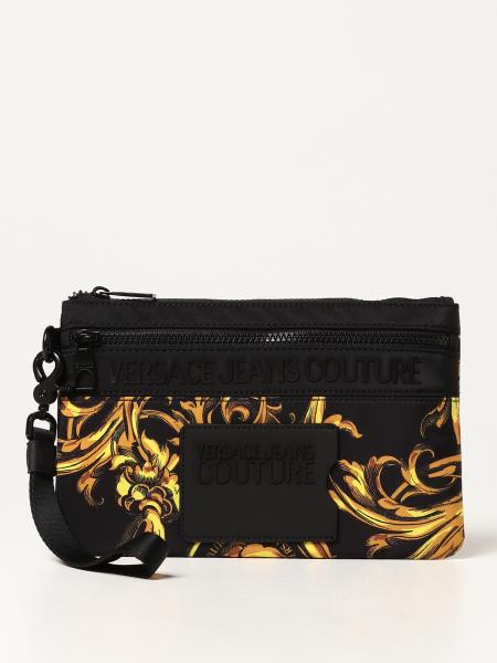 Versace Jeans Couture: Pochette Versace Jeans Couture in nylon Baroque