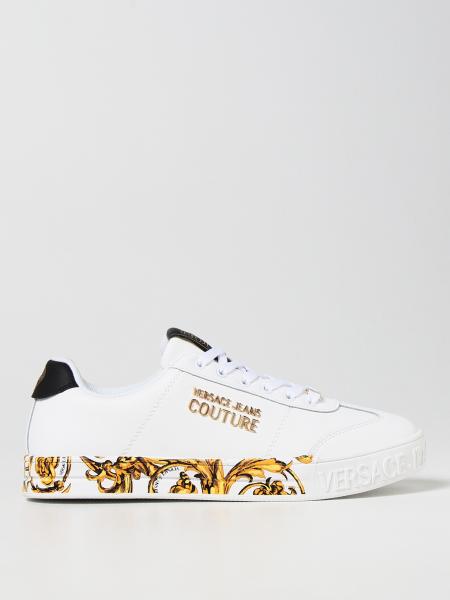 Versace Jeans Couture trainers in leather