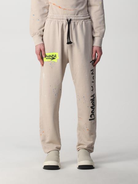 DISCLAIMER: jogging pants with logo - Safari | Disclaimer pants 51647 ...