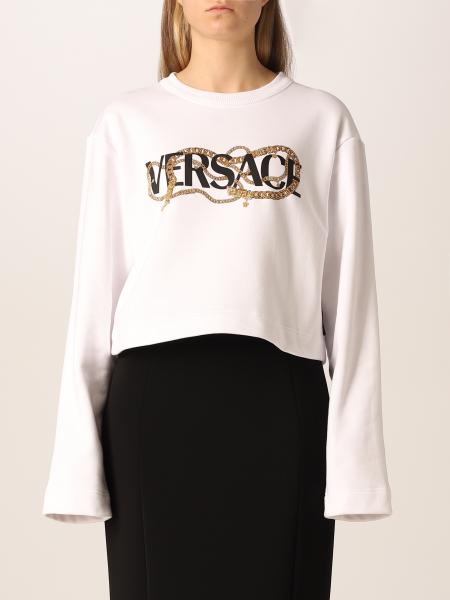 Versace women: Versace cotton sweatshirt