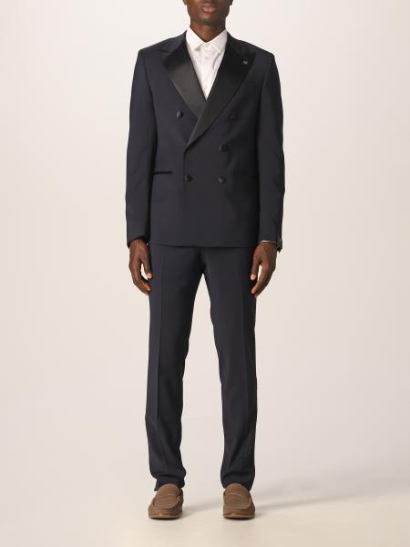 MANUEL RITZ: suit for men - Blue | Manuel Ritz suit 3230AR3378223102 ...