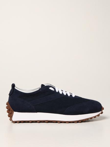 Doucal's: Doucal's sneakers in suede and fabric