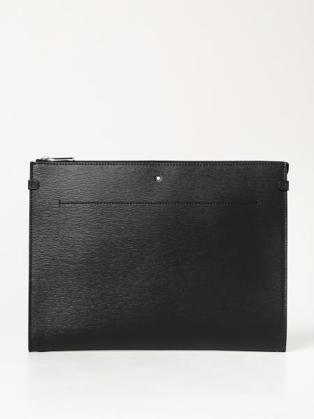 Montblanc document holder in grained leather