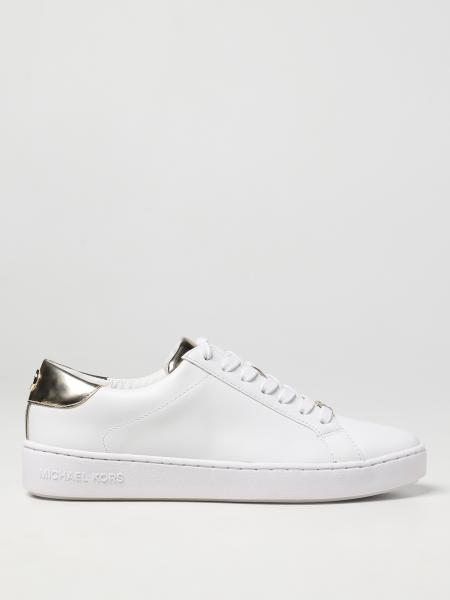 MICHAEL KORS: Michael leather trainers - White | Michael Kors sneakers  43S5IRFS2L online on 