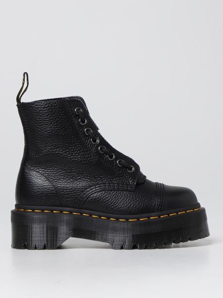 Sinclair Dr. Martens amphibian in hammered leather