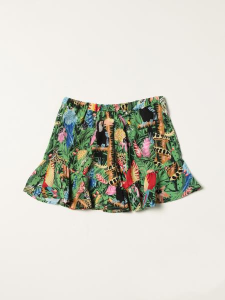 Kenzo Junior jogging shorts with tropical print