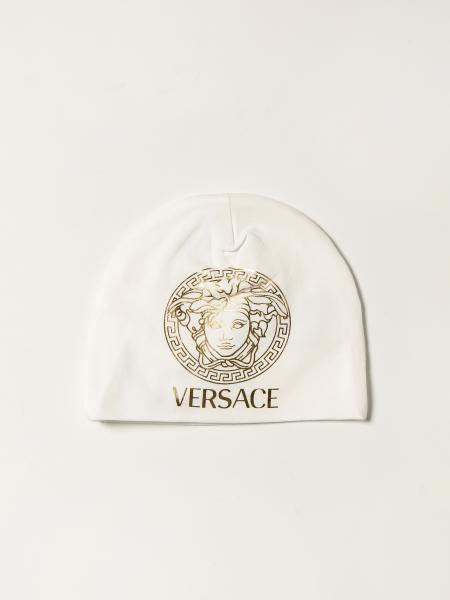 Versace Young beanie hat with medusa head
