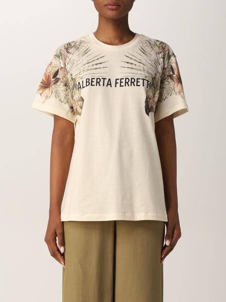 T-shirt Alberta Ferretti: T-shirt Alberta Ferretti con logo