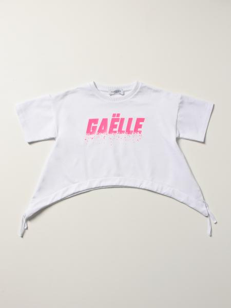 Gaëlle Paris cropped t-shirt with logo