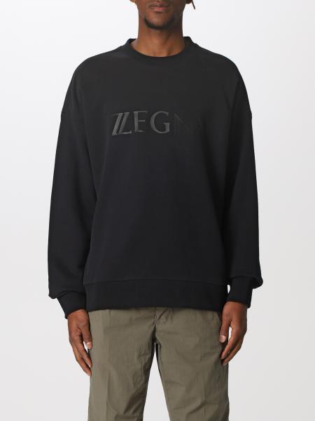 Z Zegna men's clothes: Z Zegna cotton jumper with logo
