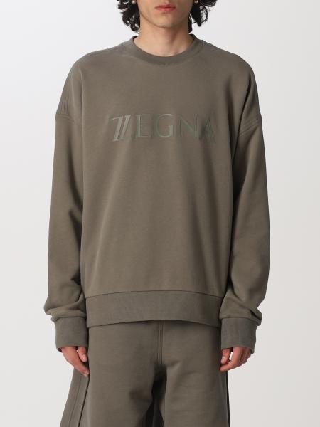 Z Zegna cotton sweatshirt with logo