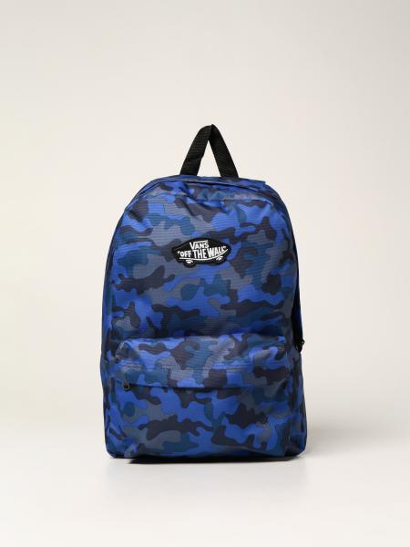 Vans: Vans backpack in camouflage canvas
