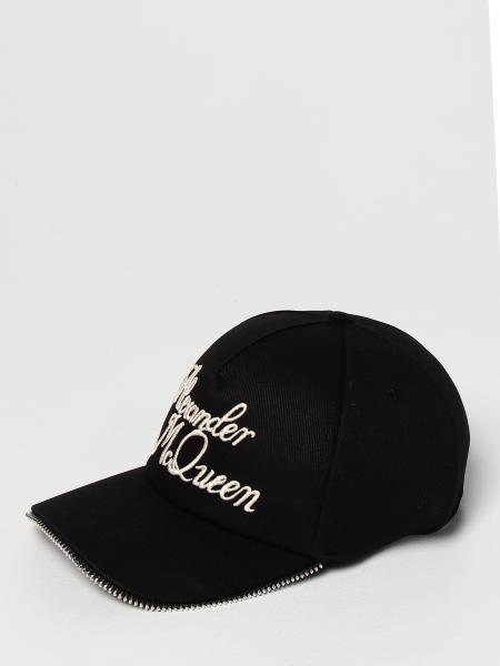 Cappello da baseball Alexander McQueen con logo