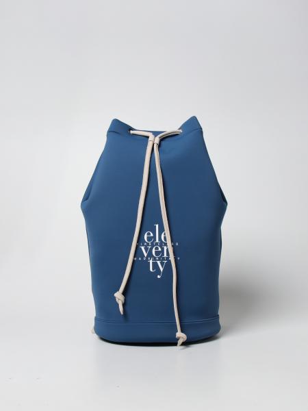 Eleventy rucksack in padded fabric with logo
