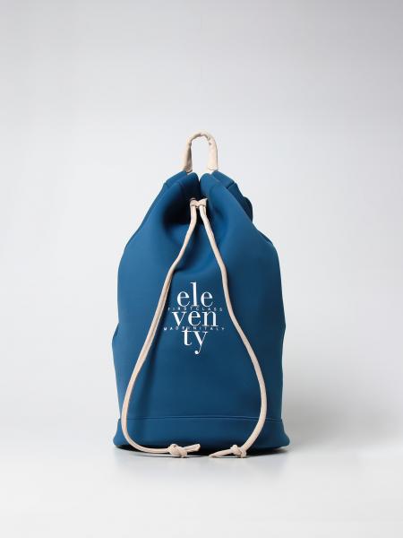 Eleventy: Eleventy rucksack in padded fabric with logo