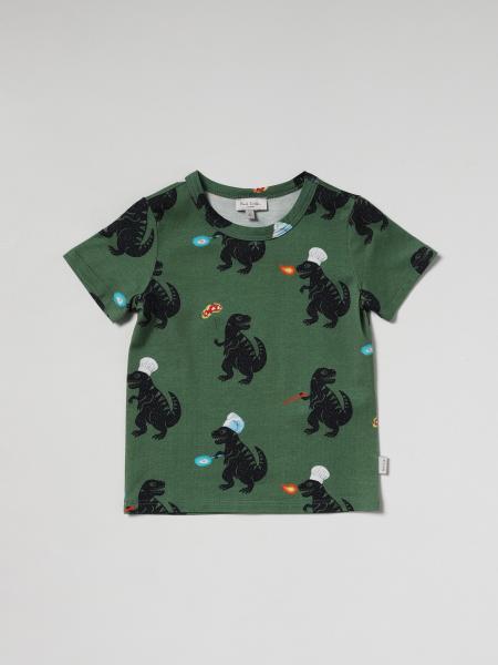 Paul Smith: Paul Smith Junior T-shirt with all-over dinosaurs