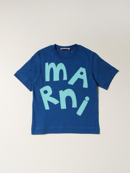 T-shirt Marni in cotone con logo