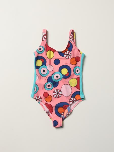 MARNI: kids' one-piece swimsuit - Pink | Marni swimsuit M00415M00M3 ...