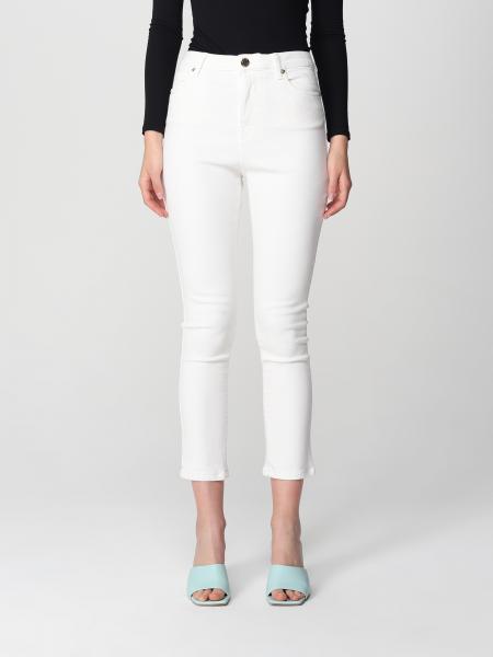 Twinset cropped jeans in denim