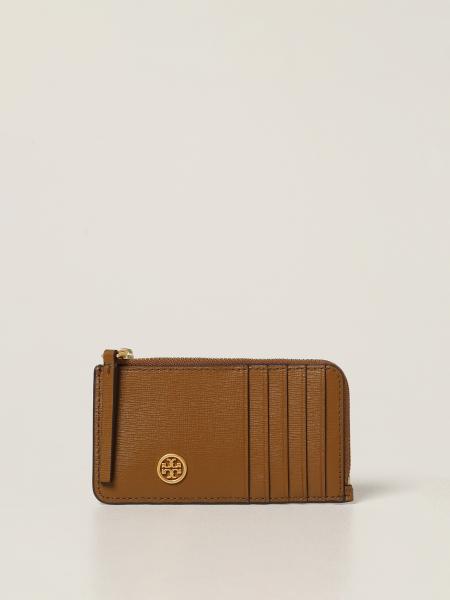 Tory Burch credit card holder in saffiano leather