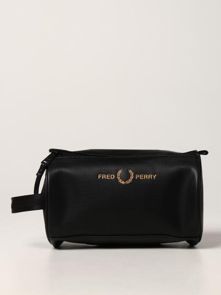 Fred Perry beauty case in synthetic leather