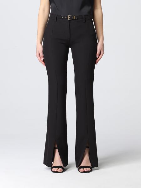 VERSACE JEANS COUTURE: pants for woman - Black | Versace Jeans Couture ...