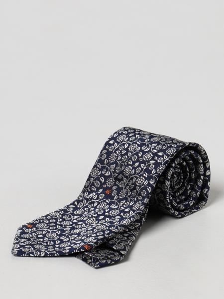 Etro: Etro floral jacquard silk tie