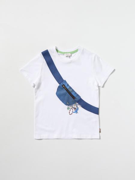 Paul Smith: Paul Smith Junior T-shirt with pouch print