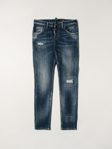 Dsquared2 Junior 5-pocket ripped jeans