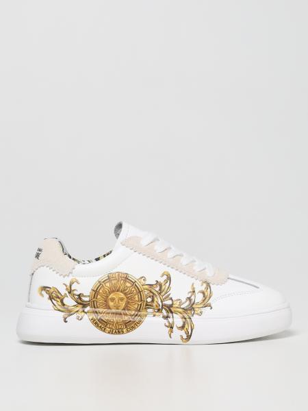 Versace Jeans Couture: Sneakers Versace Jeans Couture in pelle