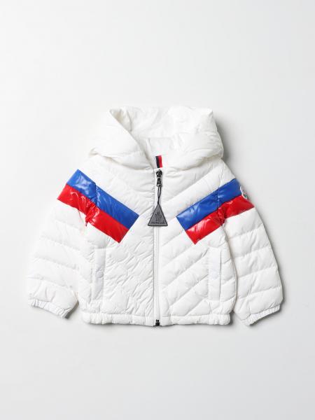 stroom Individualiteit Ashley Furman MONCLER: kids' jacket - White | Moncler jacket 1A0000253333 online on  GIGLIO.COM