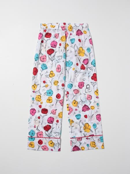 Marni cotton pants with print