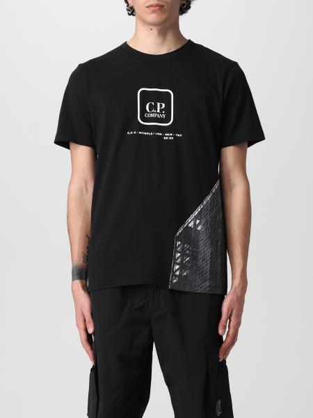 C.P. COMPANY: t-shirt for man - Black | C.p. Company t-shirt ...