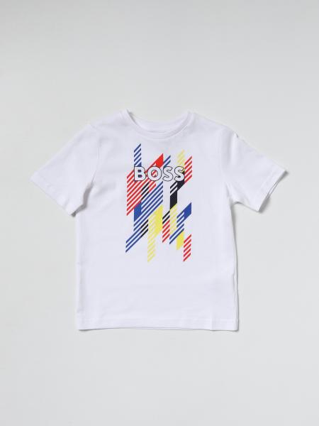 T-shirt Hugo Boss in cotone con stampa