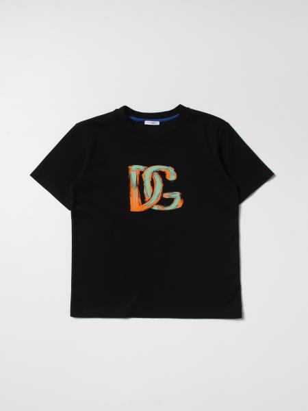 T-shirt Dolce & Gabbana in cotone con logo DG