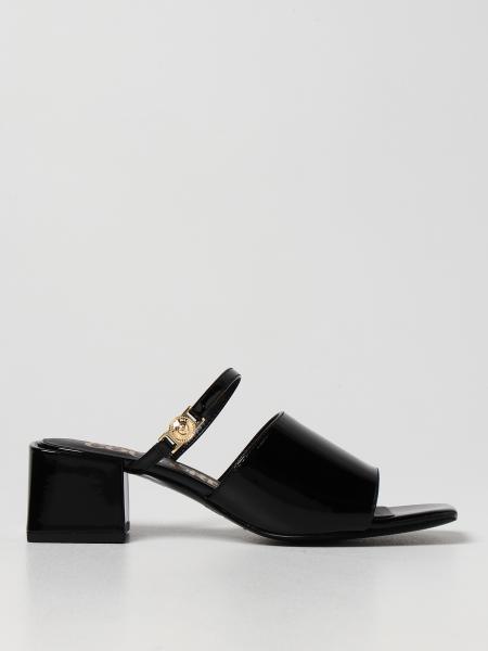 Versace Jeans Couture women's shoes: Versace Jeans Couture mules in patent leather