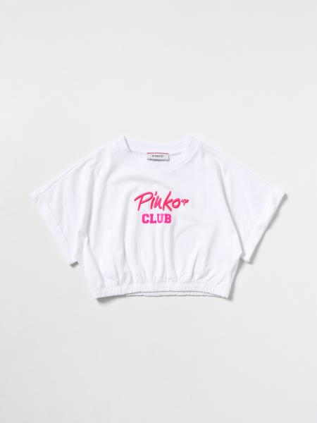 Pinko cropped t-shirt with logo