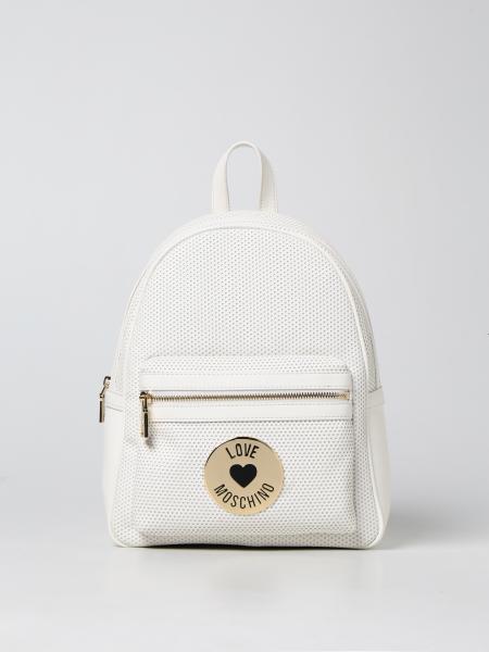 Love Moschino backpack in synthetic leather with logo