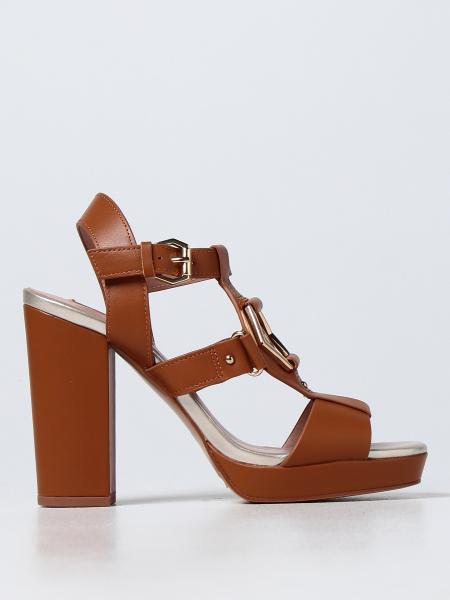 Heeled sandal Liu Jo in smooth leather