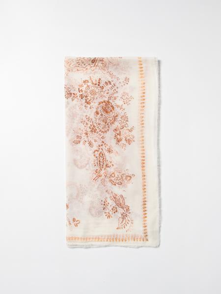 Faliero Sarti scarf with floral paisley print