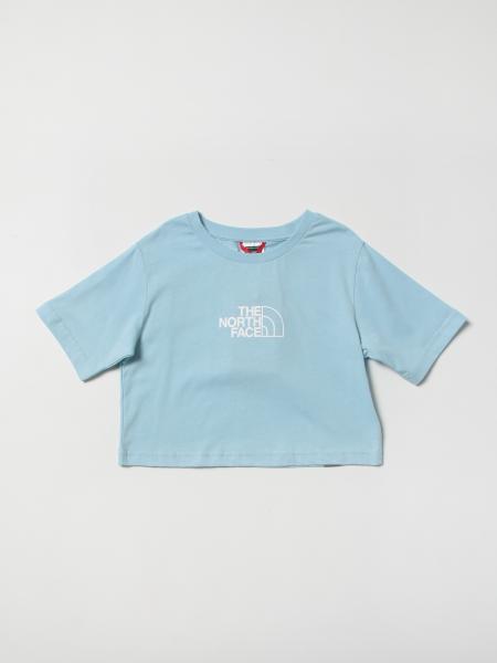 The North Face cropped t-shirt with logo