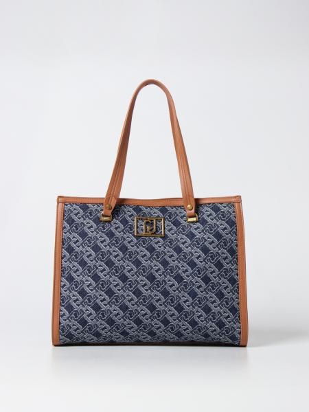 Liu Jo: Liu Jo tote bag in jacquard denim and synthetic leather